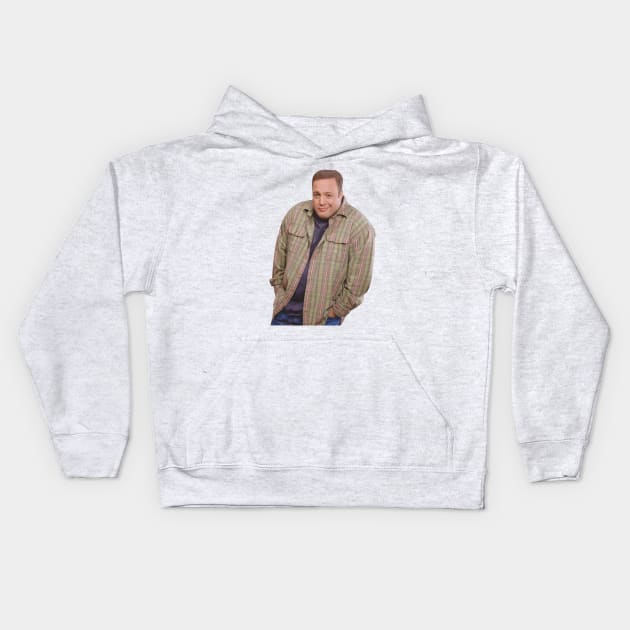 Kevin James Meme Kids Hoodie by Polomaker